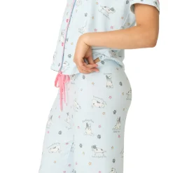 PJ Salvage Paws & Breathe Dog Short Sleeve PJ Set