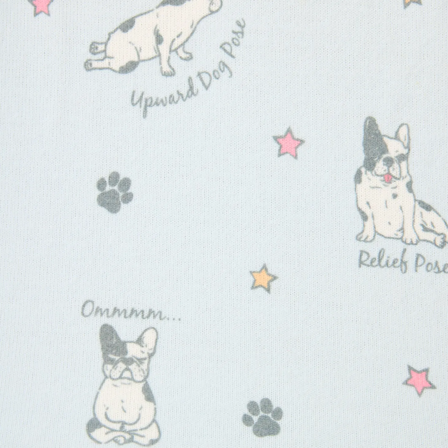 PJ Salvage Paws & Breathe Dog Short Sleeve PJ Set