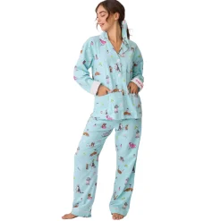 PJ Salvage Spaw Day Flannel PJ Set