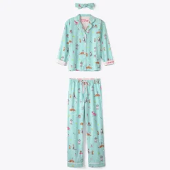 PJ Salvage Spaw Day Flannel PJ Set