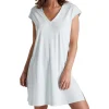 P-Jamas Butterknits V-Neck Short Gown