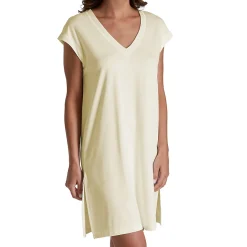 P-Jamas Butterknits V-Neck Short Gown