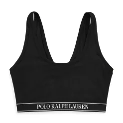 Polo by Ralph Lauren Logo Elastic Cropped Tank Top