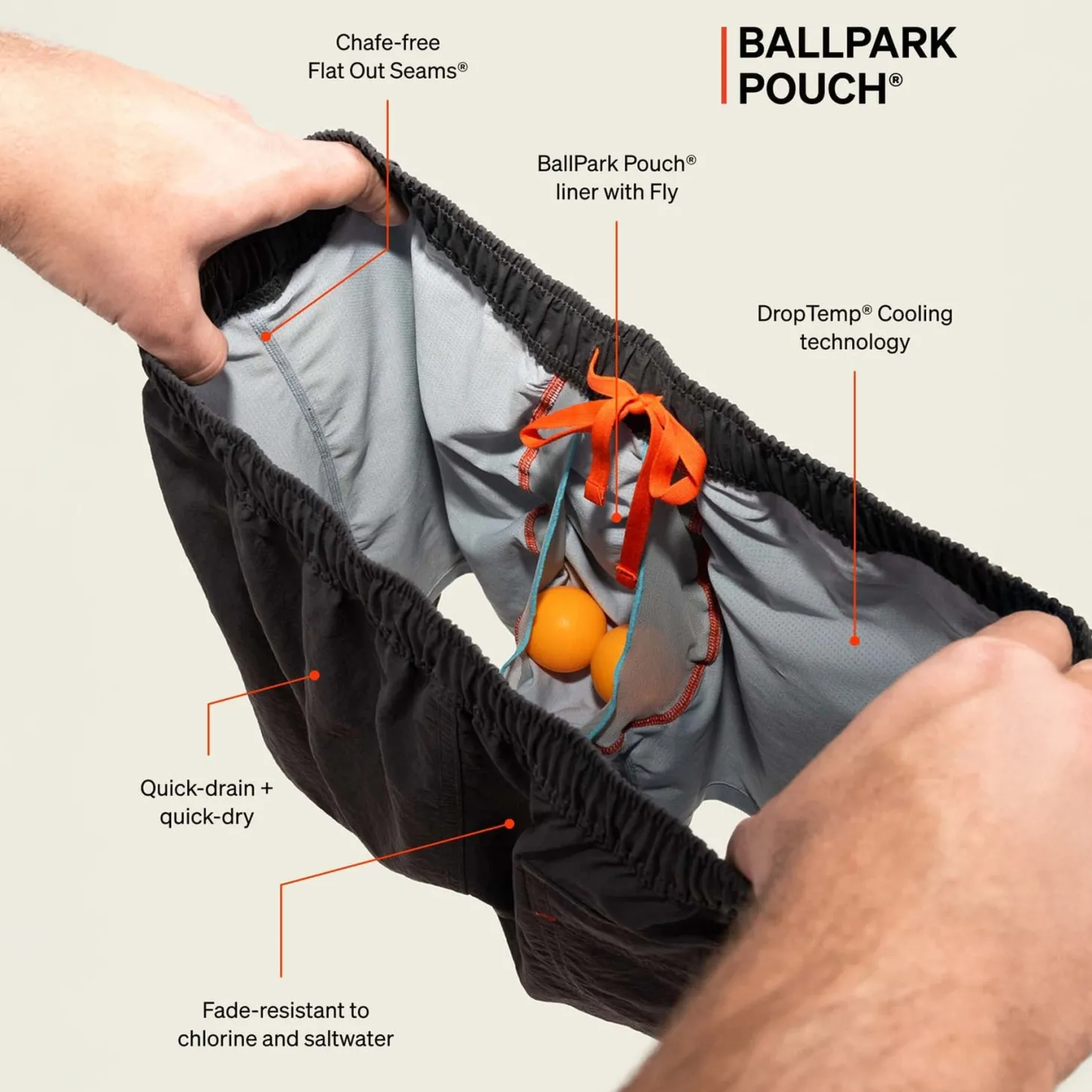 SAXX Swim Trunk 7" Go Coastal 2N1