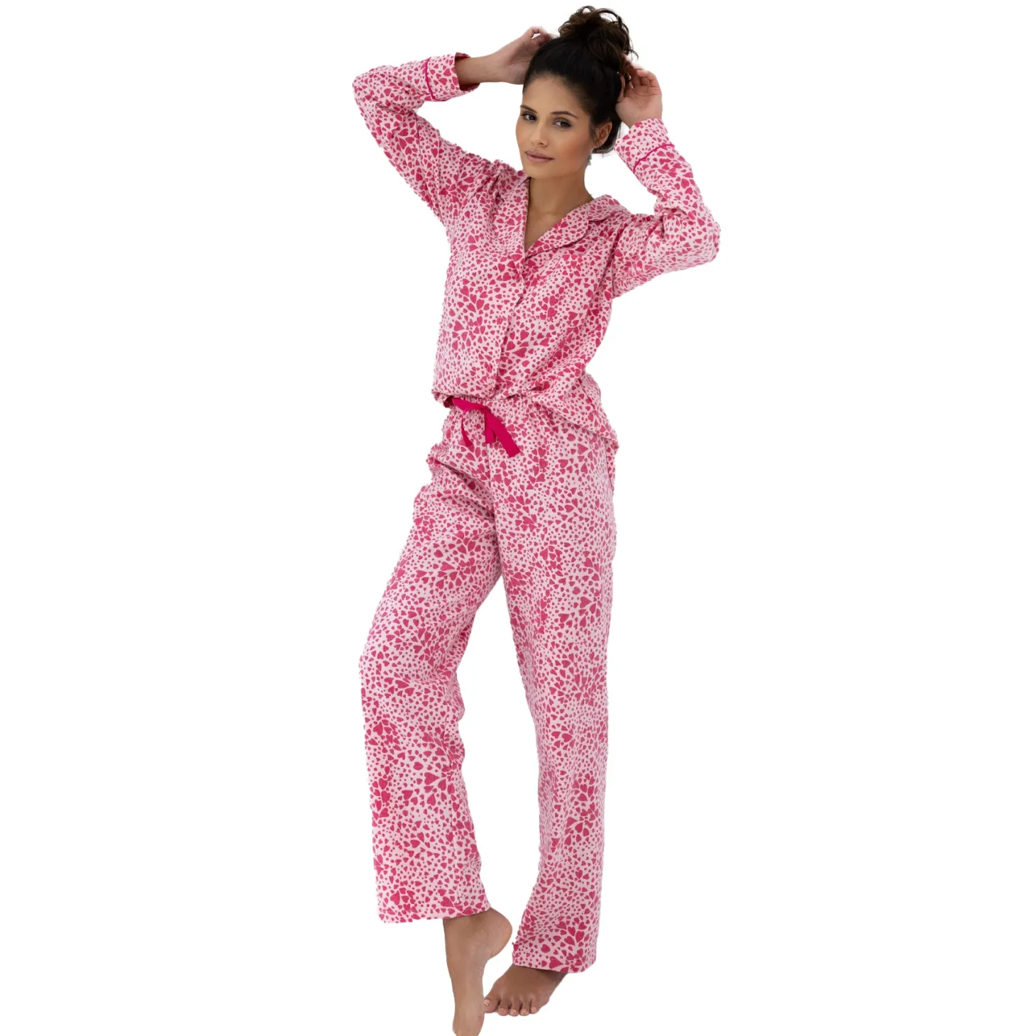 Sensis Giuliana Flannel PJ Set
