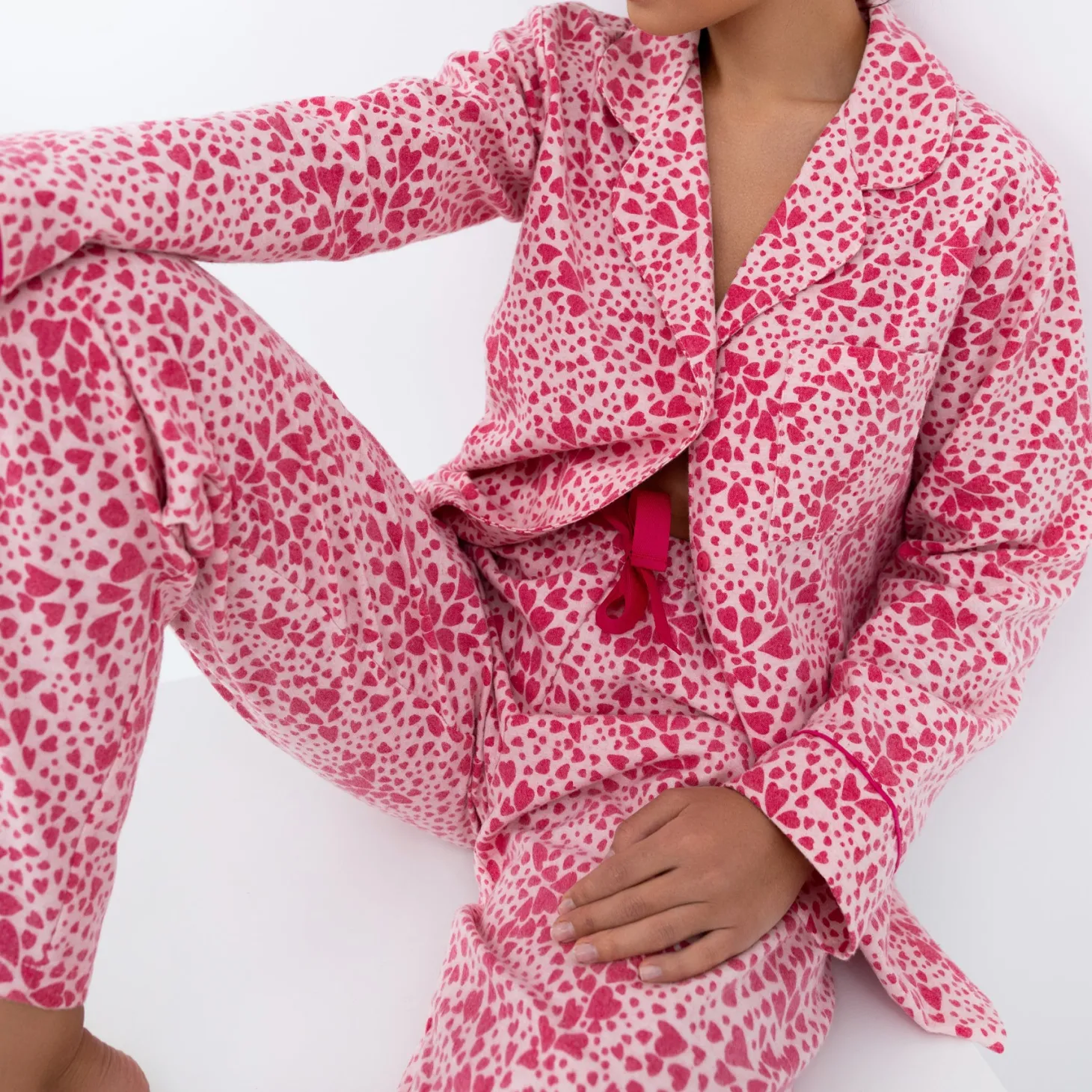 Sensis Giuliana Flannel PJ Set