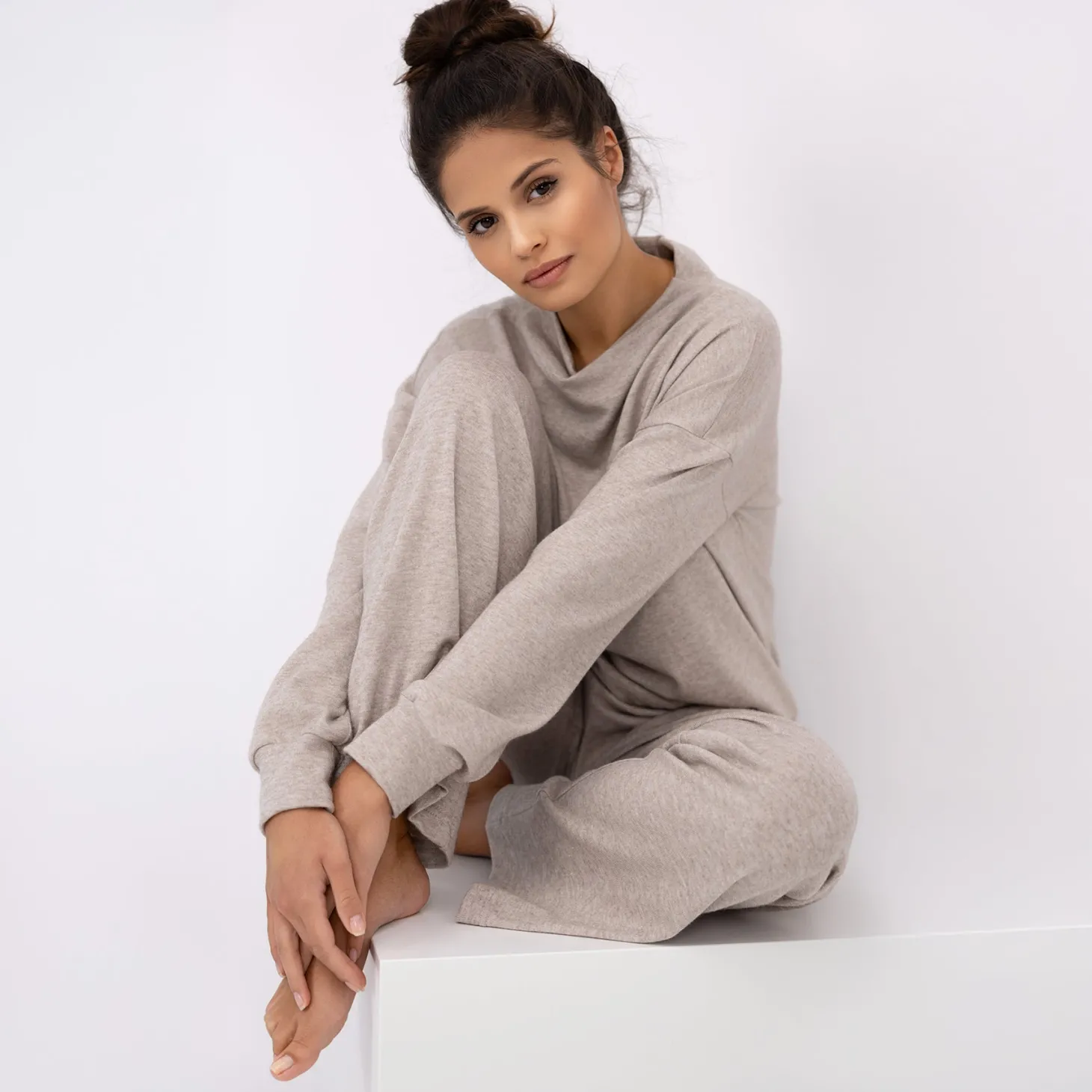Sensis Zayla Long Sleeve Lounge Set