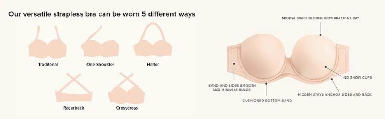 Wacoal Red Carpet Strapless Bra